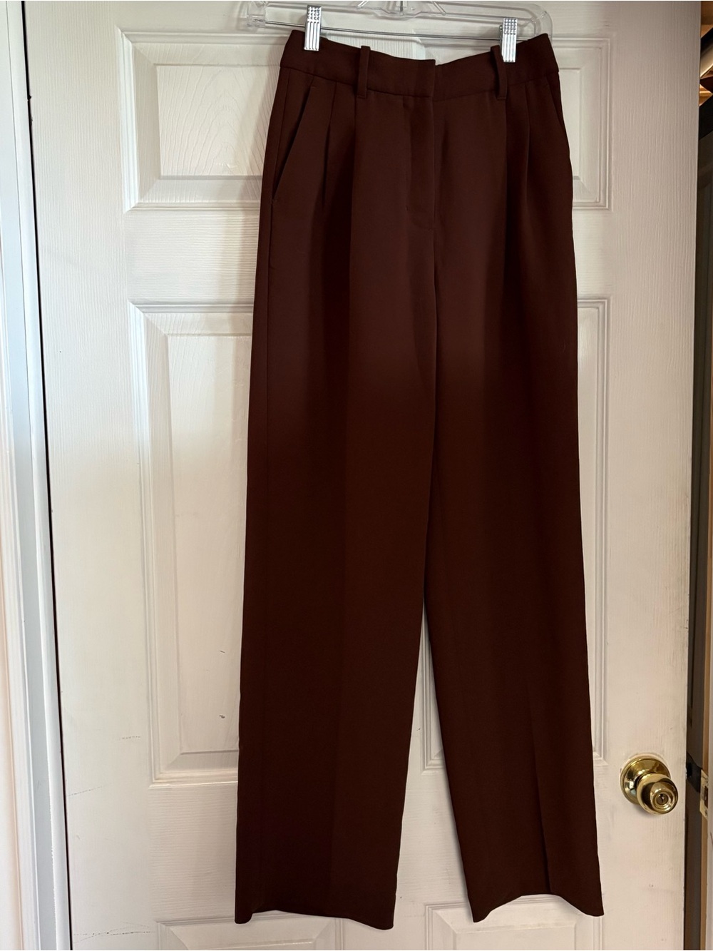 Wilfred effortless pant brown